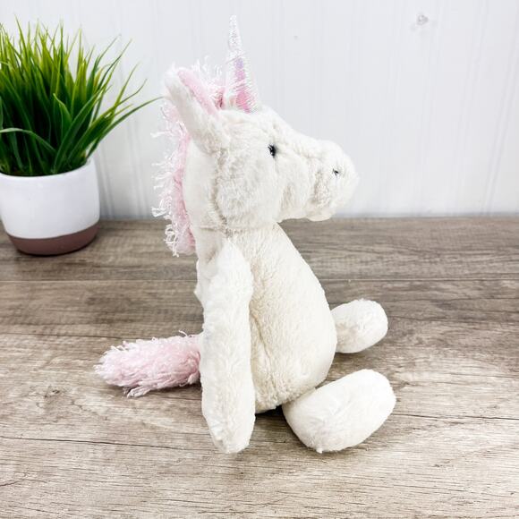 Jellycat Bashful Unicorn Medium 12” Plush Stuffed Animal - Picture 4 of 9